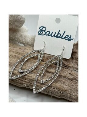 Baubles Earring Silver Dangle Earrings